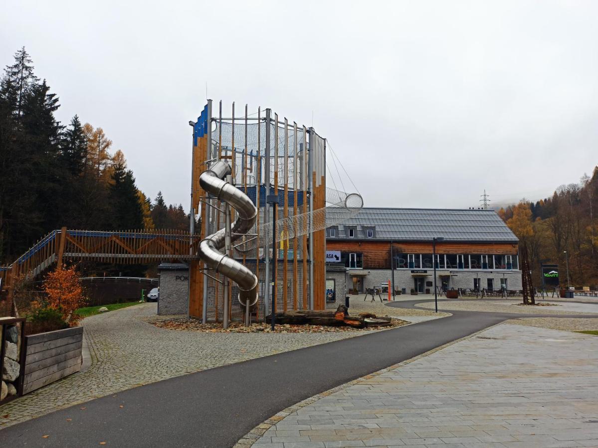 Ferienwohnung Mezonetovy Apartman Kouty Nad Desnou Loučná nad Desnou Exterior foto